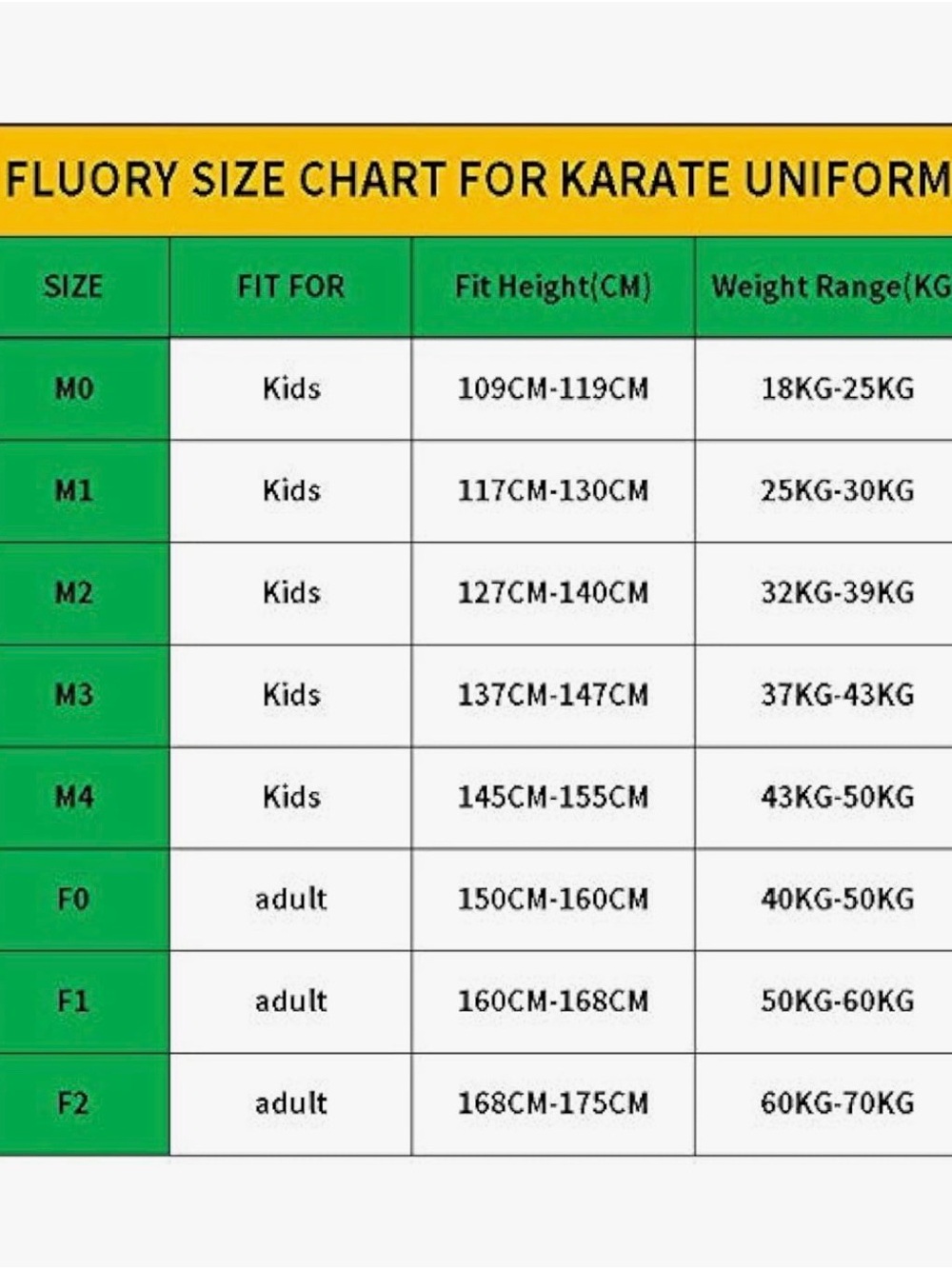 Women’s F0 Gi by FluorySports - Picture 16 of 16